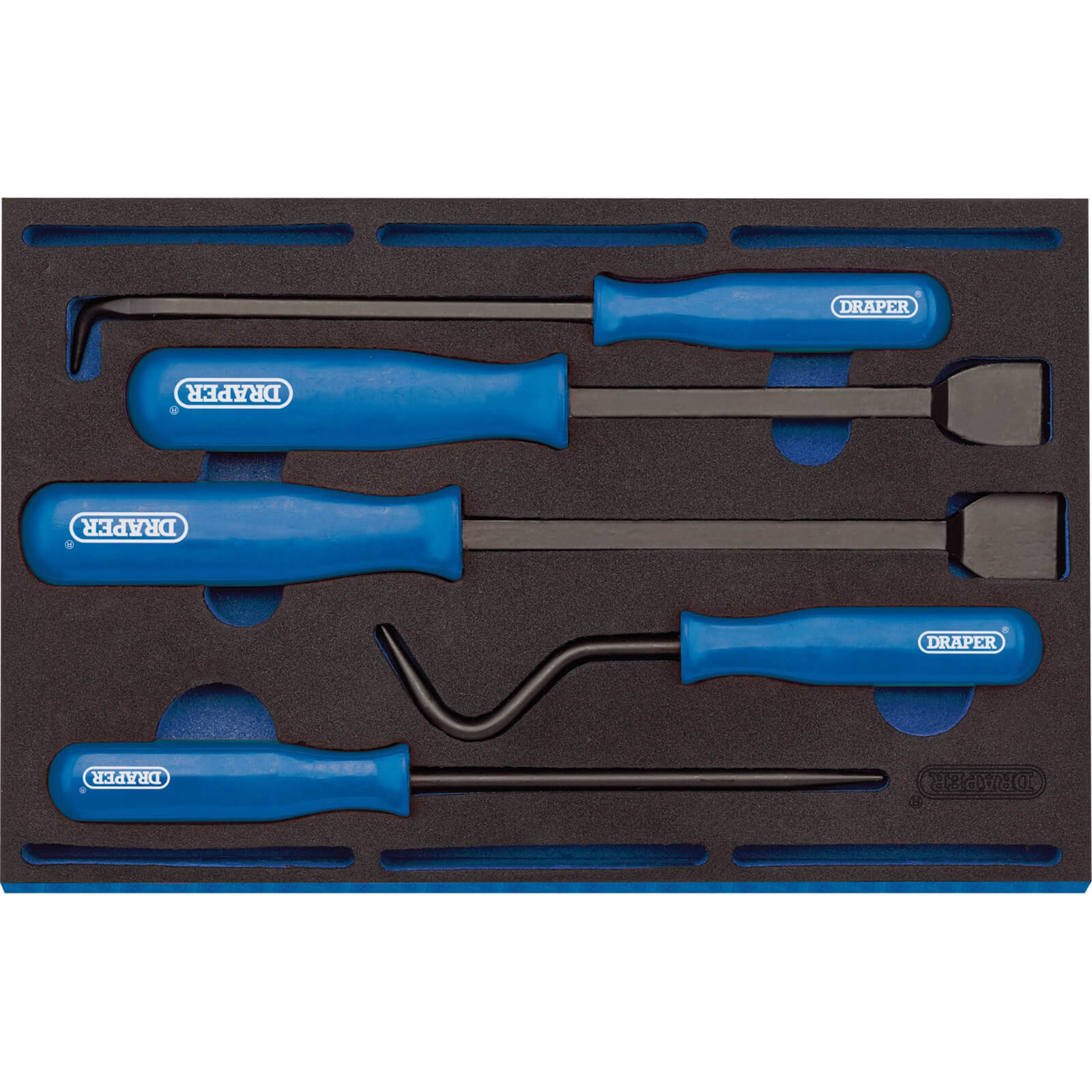  5 Piece Scraper and Remover Set in Eva Insert Tray