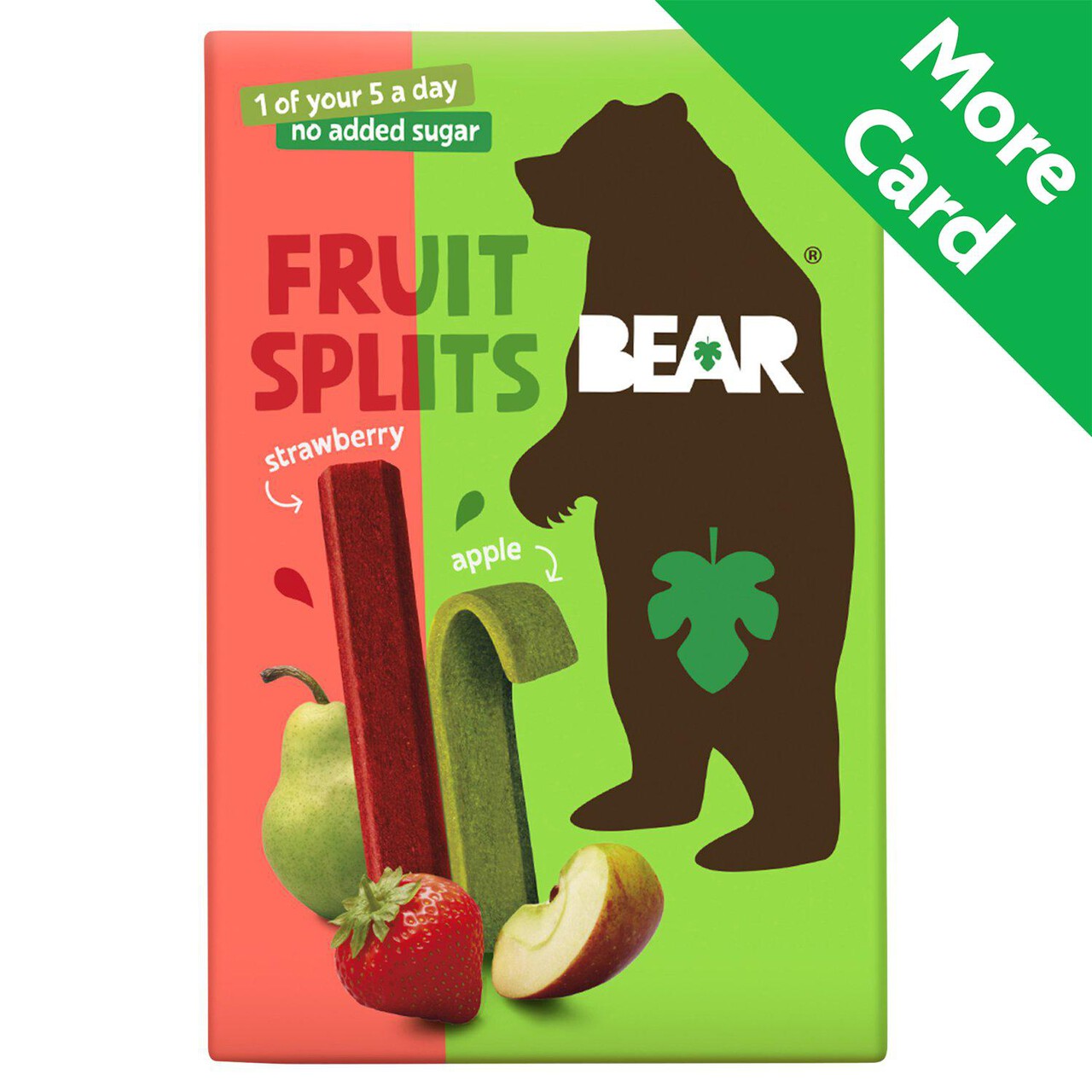 Bear Fruit Splits Strawberry & Apple