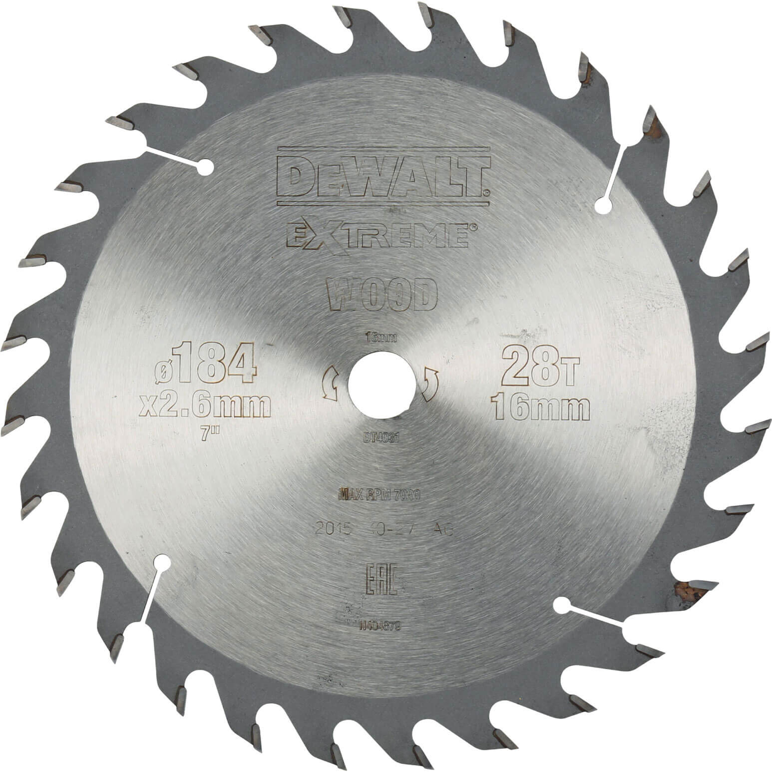 DeWalt Extreme General Purpose Saw Blades 190mm 28T 30mm
