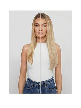 Beauty Works Double Hair Set 18 Inch Clip-In Hair Extensions (Various Shades) - #613/18A Iced Blonde