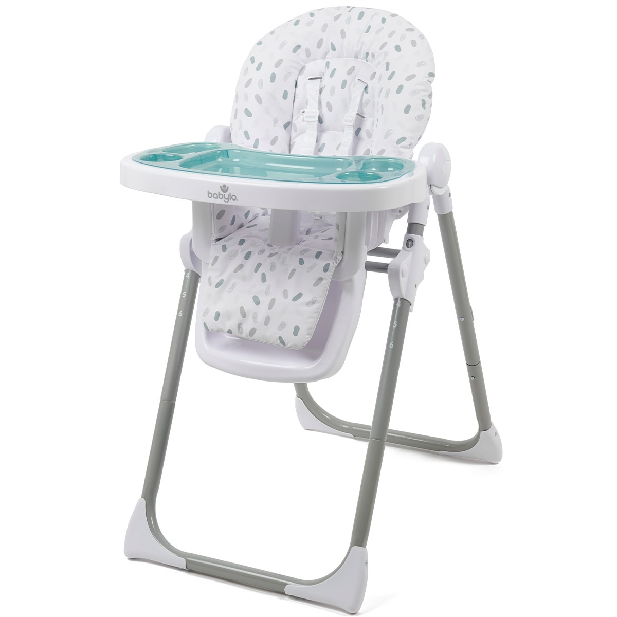 BabyLo Hi Lo Highchair - Finger Paint