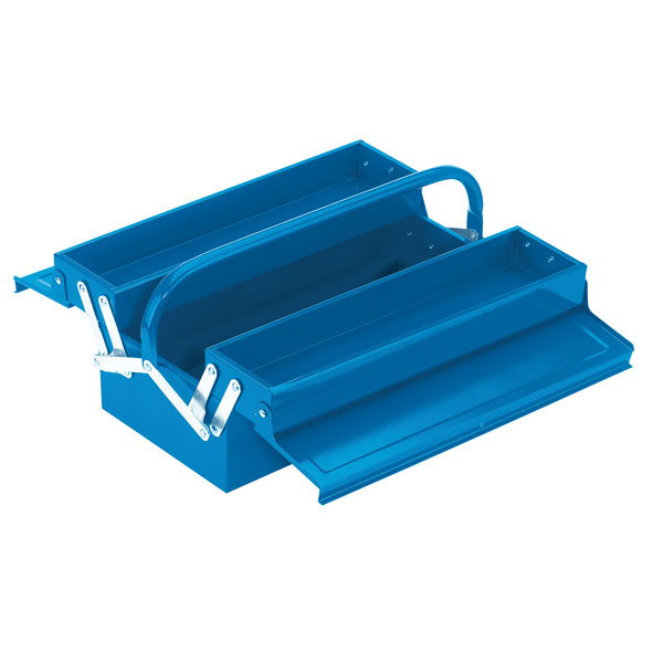 Caja de herramientas metálica. 11 litros