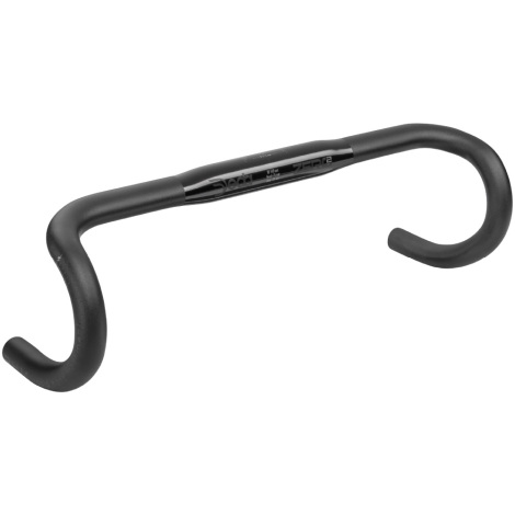 Deda Zero 2 Road Handlebars  - Polish On Black / 42cm / 31.7mm