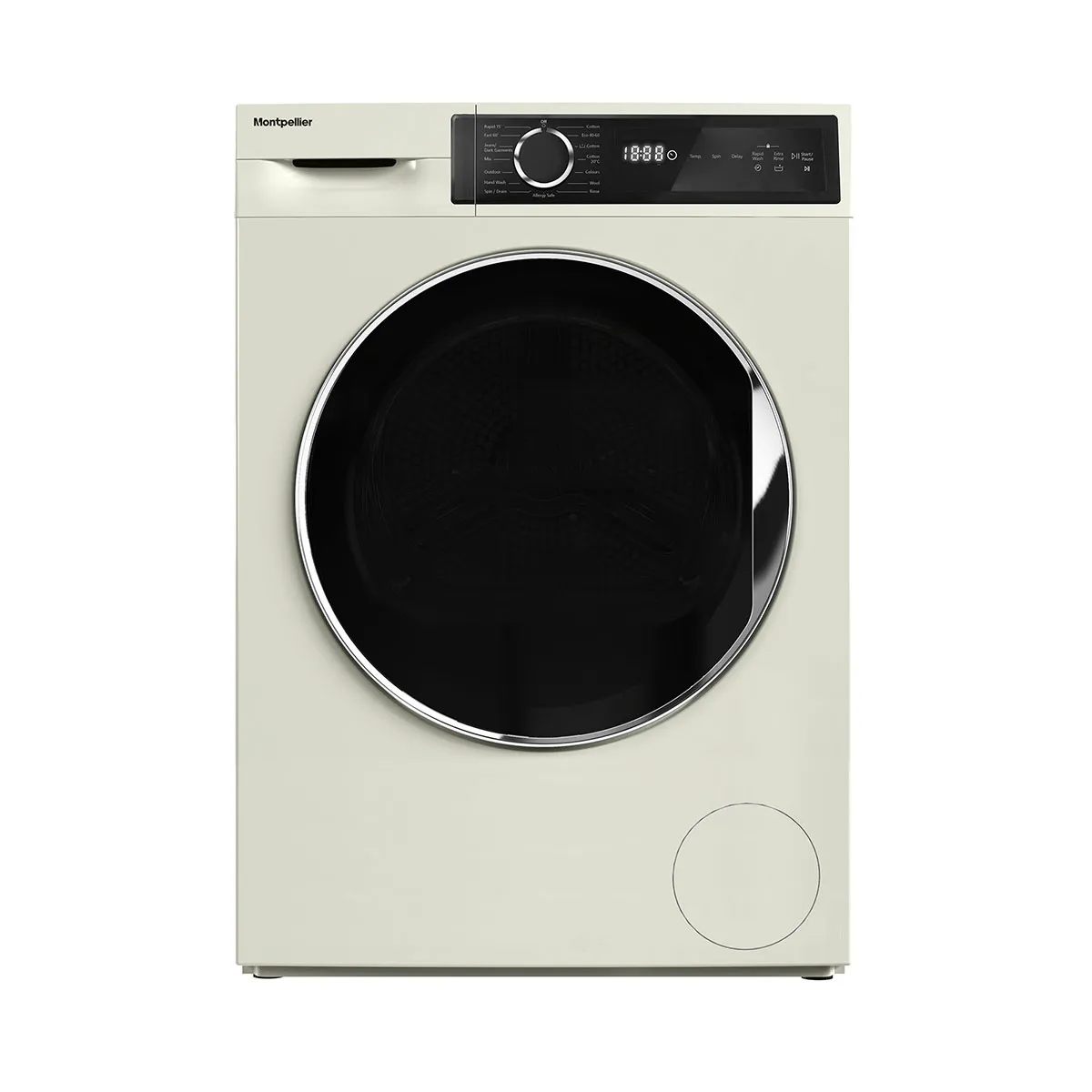 Montpellier MWM814BLC 8kg Washing Machine in Cream