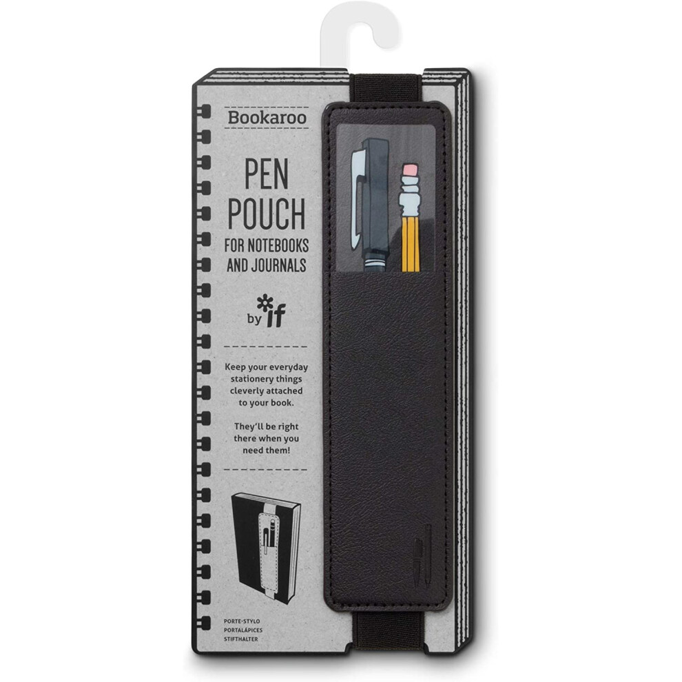 IF - THE PUBLISHER Bookaroo Pen Pouch - Black