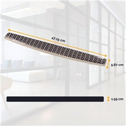 Fellowes Keyboard Wrist Rest Photo Gel Chevron