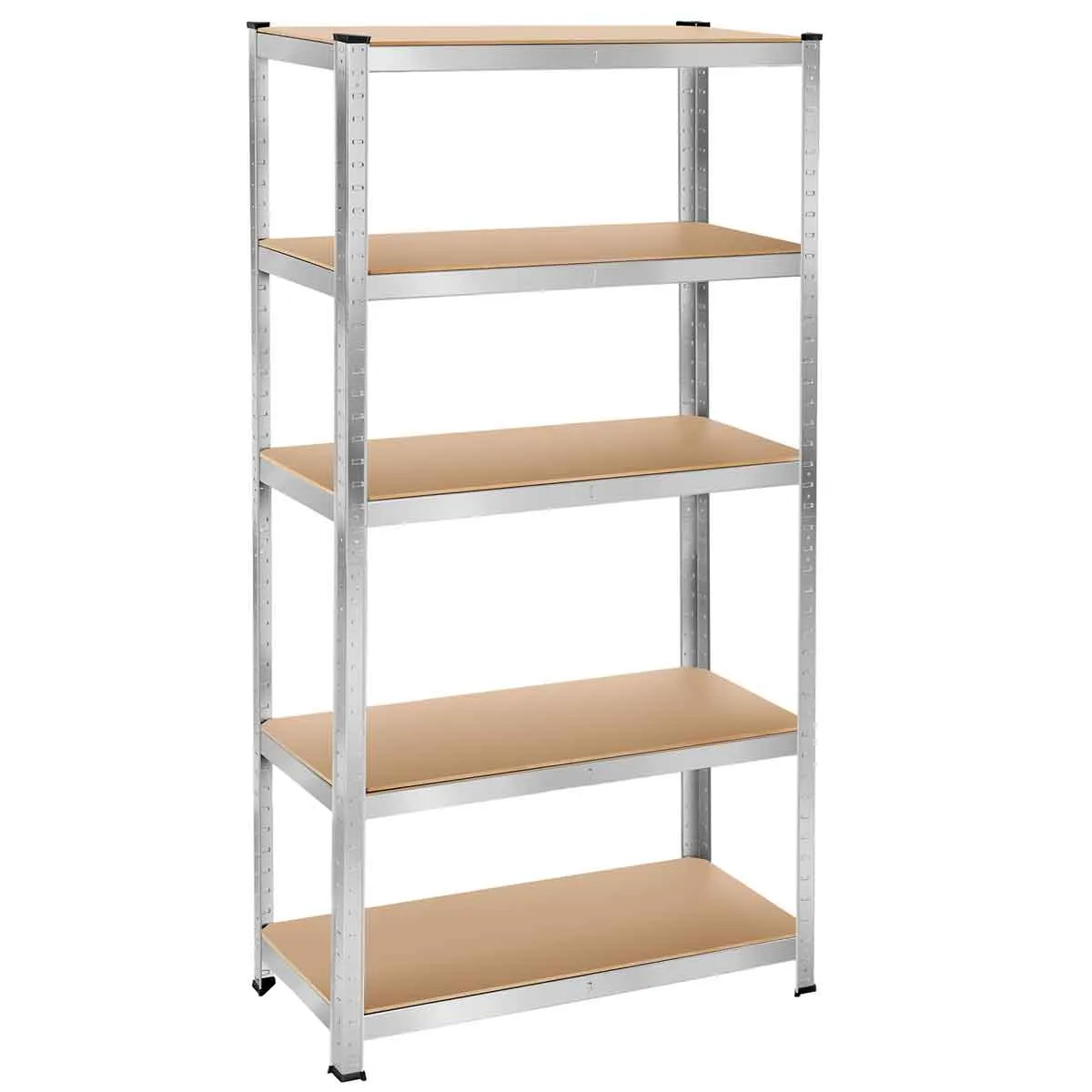 TecTake Heavy Duty Garage Shelving Made Of Sheet Steel Konrad
