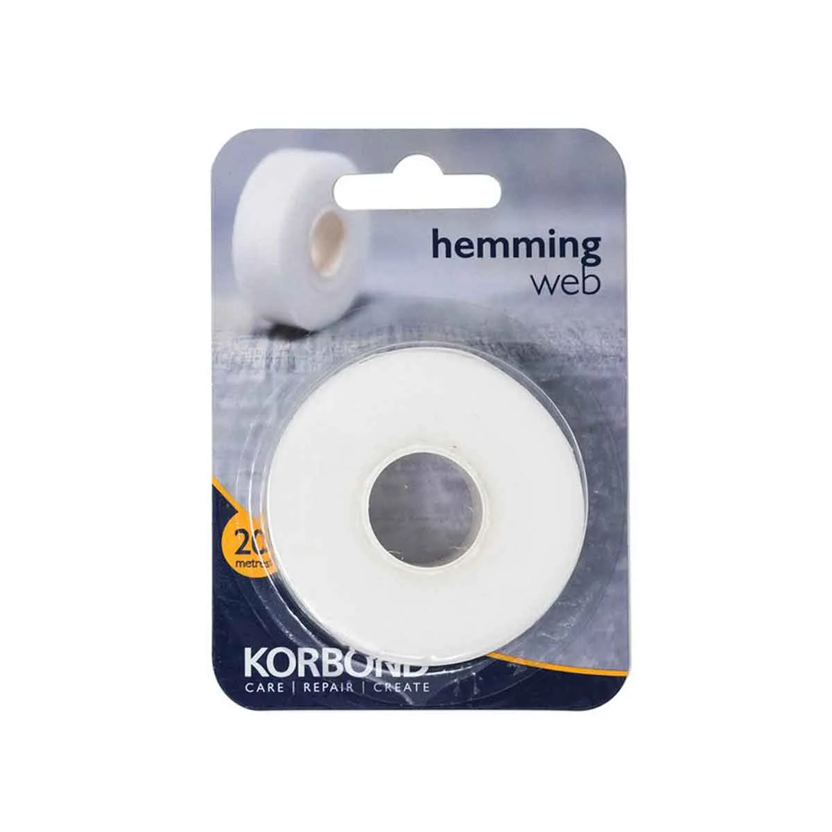 Korbond Hemming Web 20M: White