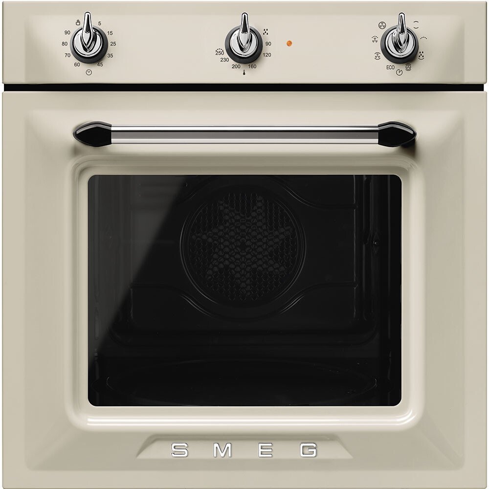 Smeg Victoria SF6905P1 Built In Electric Single Oven - Cream - A Rated