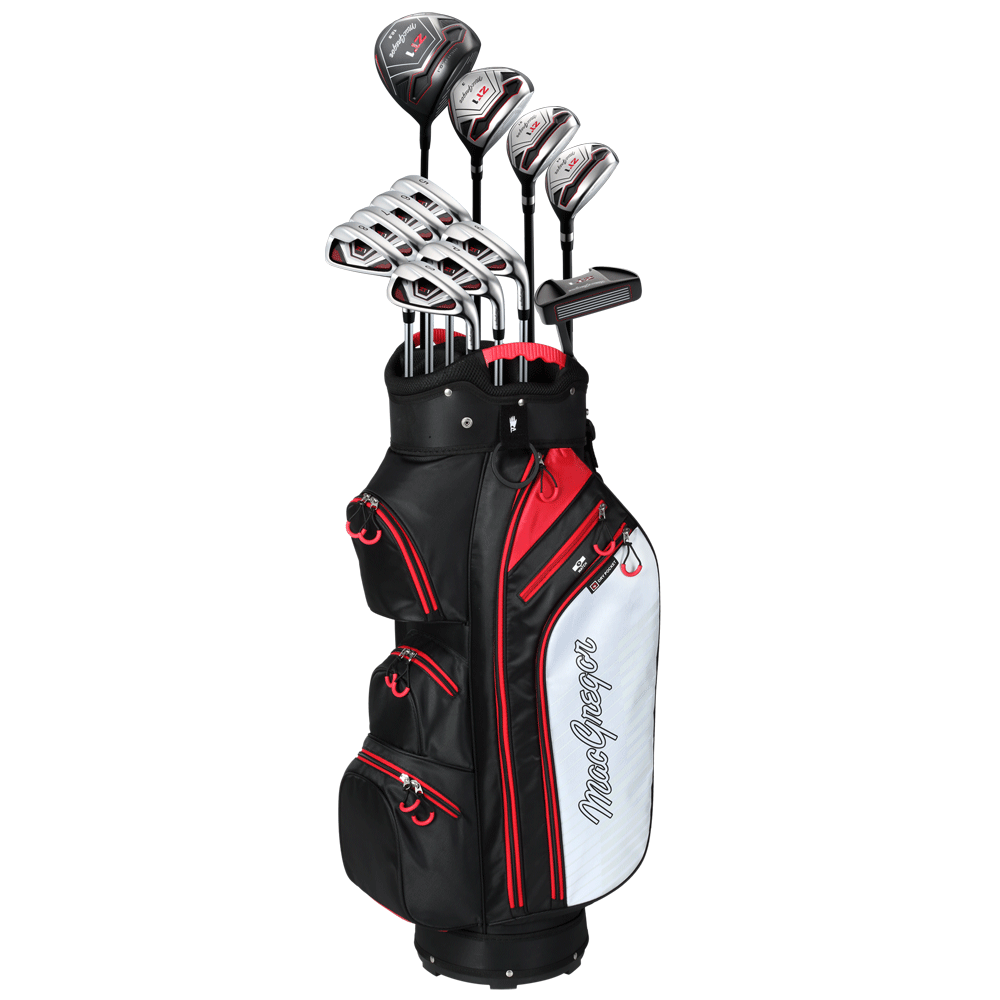 Macgregor 2024 Zt1 Graphite Golf Set +cart Bag / Right Hand +free Chipper