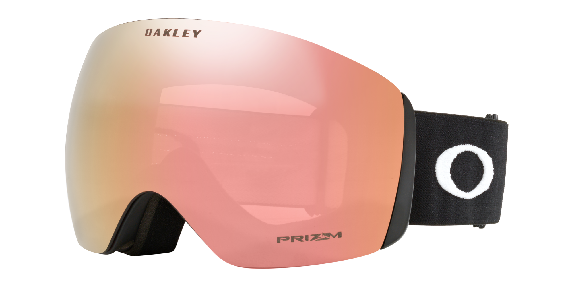 Oakley Flight Deck Large Snow Goggles - Matte Black / Rose Gold Colour