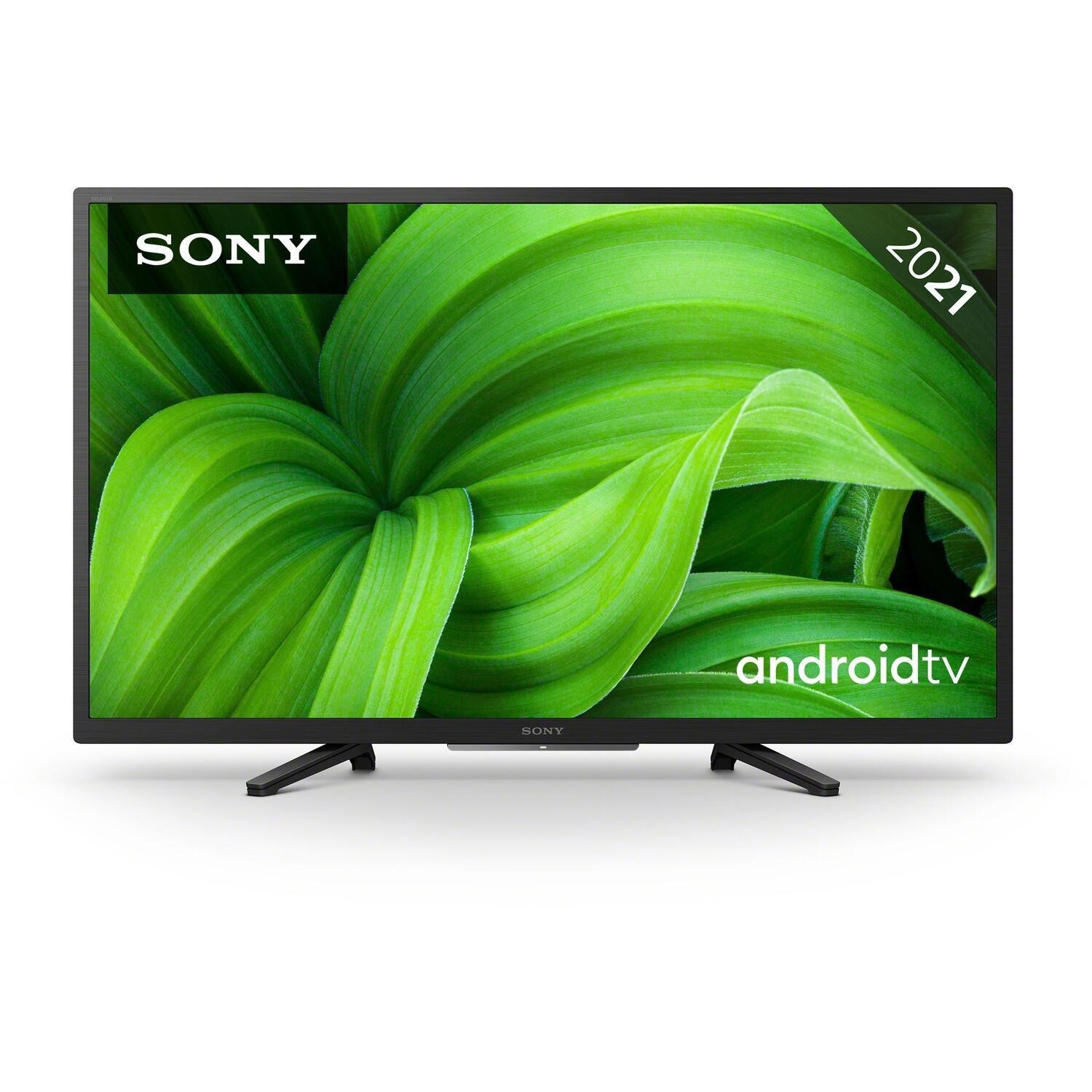 32" SONY BRAVIA KD32W800P1U  Smart HD Ready HDR LED TV with Google Assistant, Black