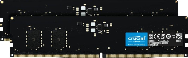Crucial 32GB (2x16GB) 4800MHz DDR5 Memory Kit