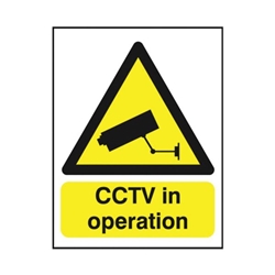 Signslab Signs and Labels CCTV In Operation A5 PVC Warning Sign