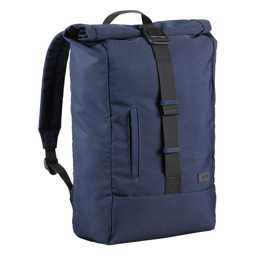MUSTO Canvas Roll Top Bag Navy O/s