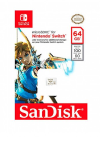 SanDisk 64GB Nintendo Switch Micro SD for Switch