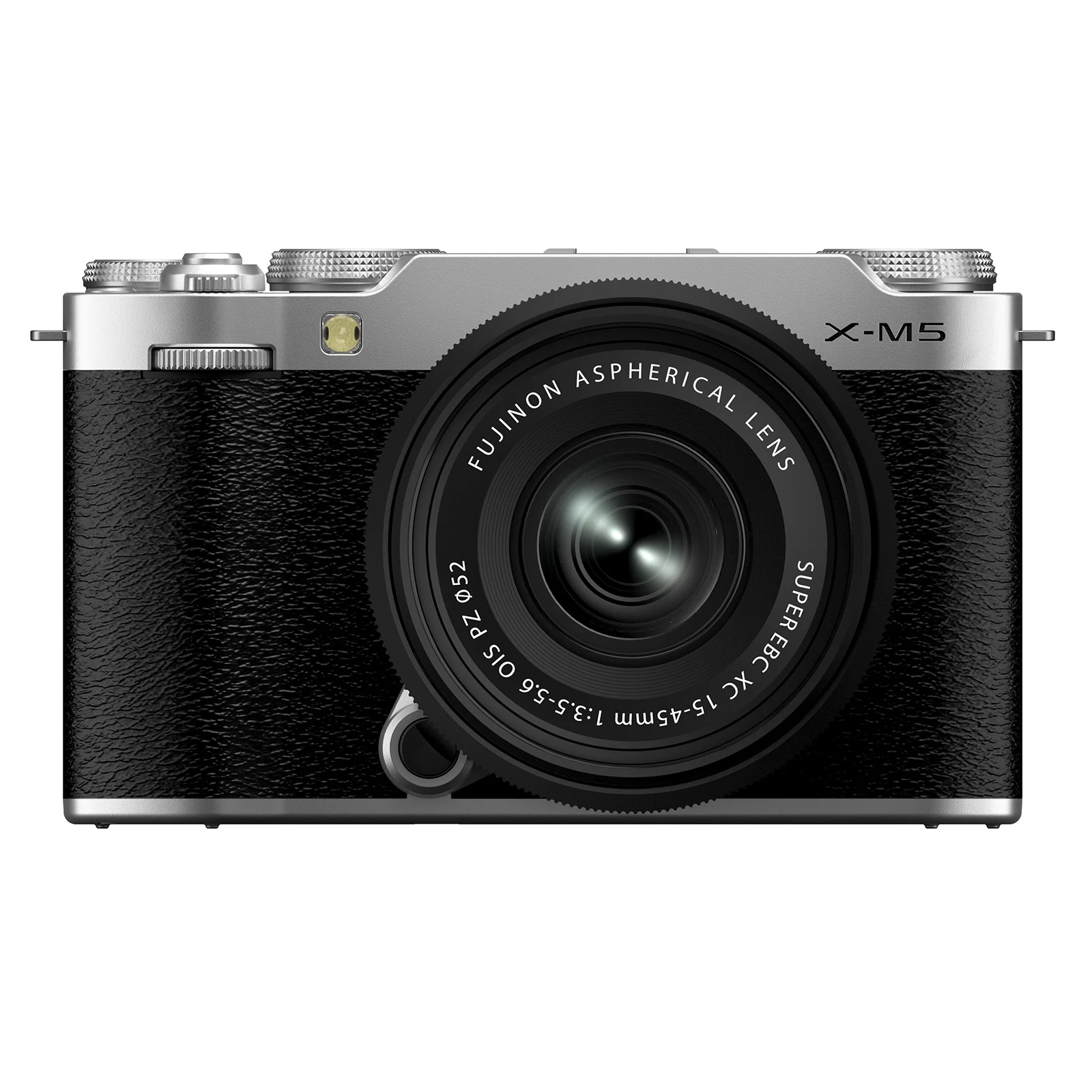 Fujifilm X-M5 Mirrorless Camera in Silver with XC15-45mm Lens