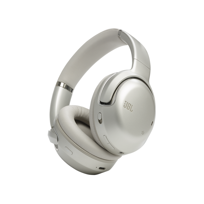 JBL Tour One M2 Wireless Bluetooth Noise-Cancelling Headphones - Champagne, Silver/Grey,Cream