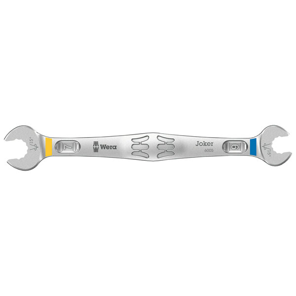 Wera 05020312001 6005 Joker Double open-ended wrenches, 10 x 11 x ...