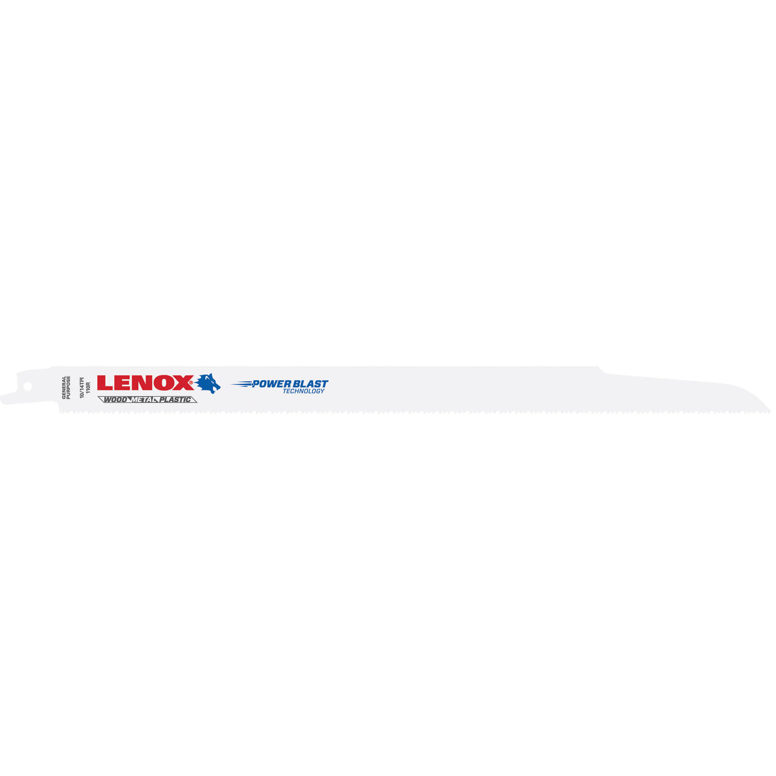 Lenox 10/14TPI General Purpose Reciprocating Saw Blades 305mm Pack of 25