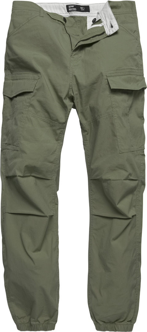 Vintage Industries Conner Cargo Pants, green, Size M, green, Size M
