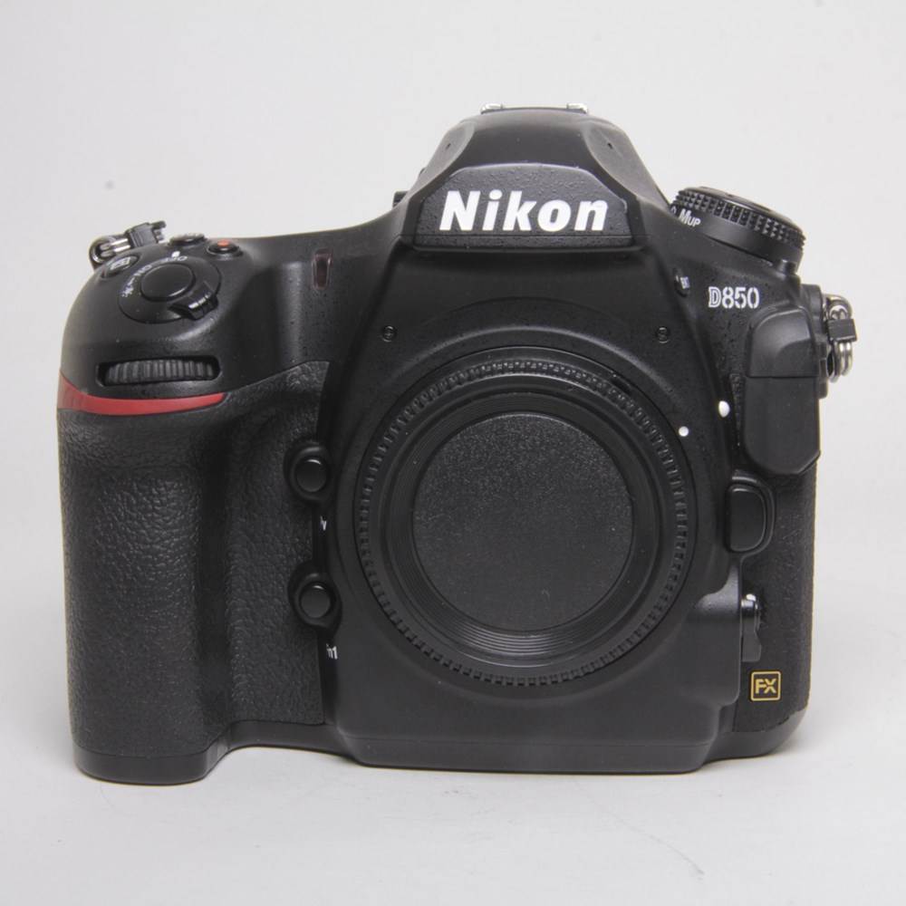 Nikon D850 DSLR Camera - Black, Body Only, Black