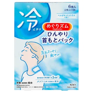 Kao - MegRhythm Cool Neck Patch 6 pcs