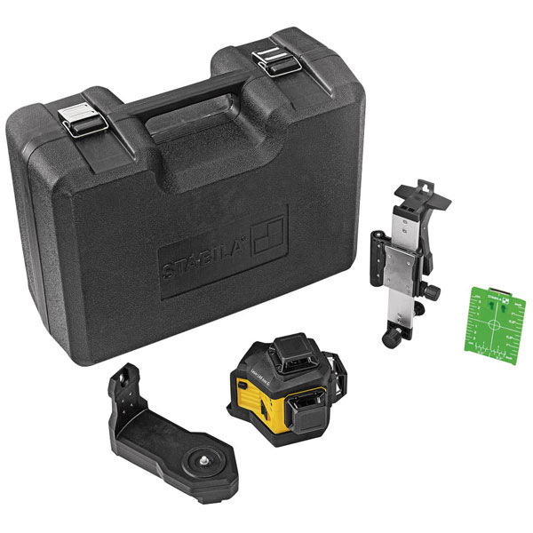 Stabila Lax 600 G Multi-line Laser 12v 1 X 2.0ah Li-ion Stblax600gk7