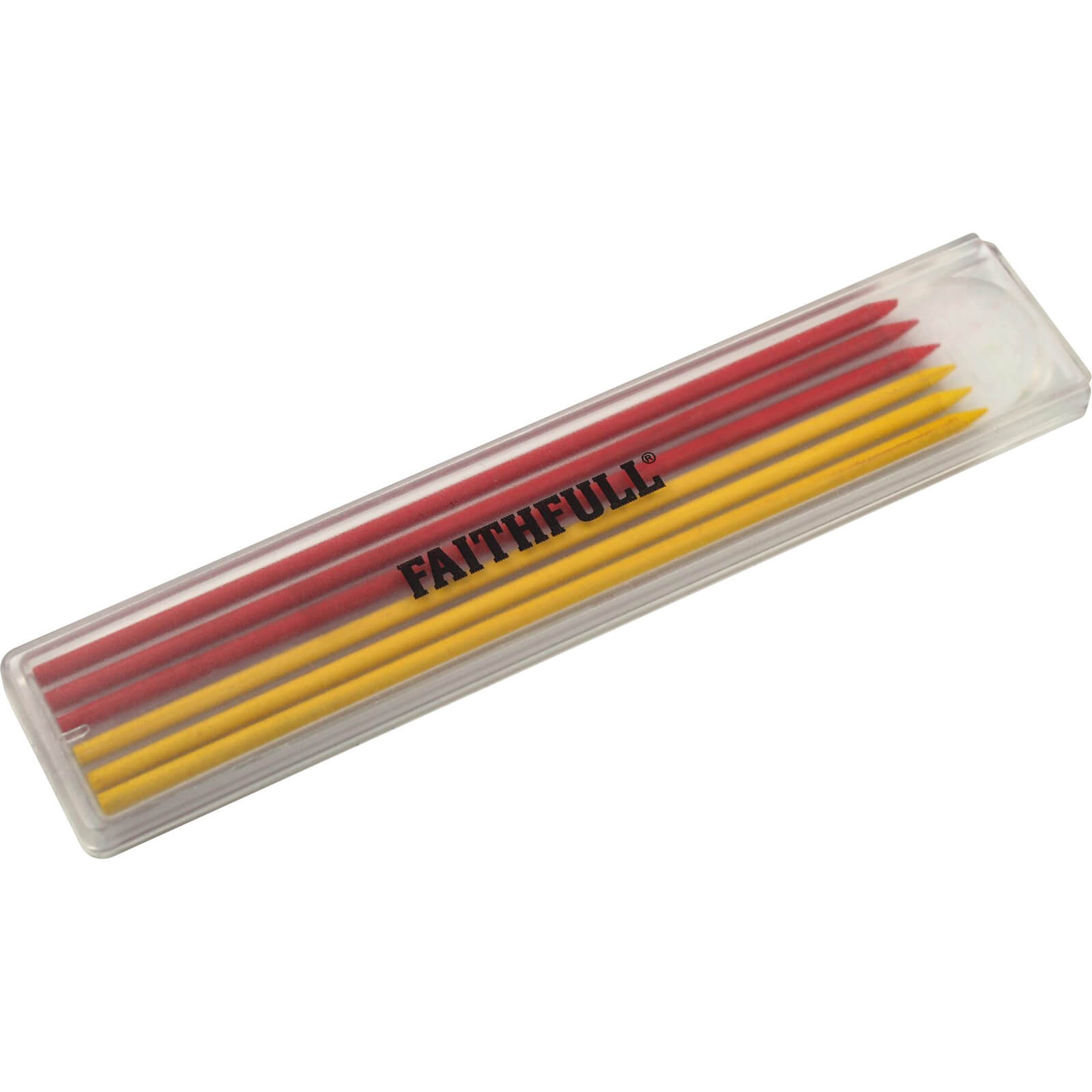 Faithfull Mixed Pencil Marking Refill Pack, 6 Piece