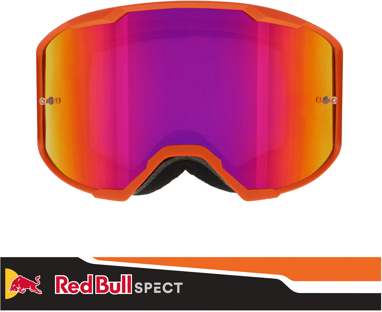 Red Bull SPECT Eyewear Strive 010 Motocross Goggles, multicolored, multicolored, Size One Size