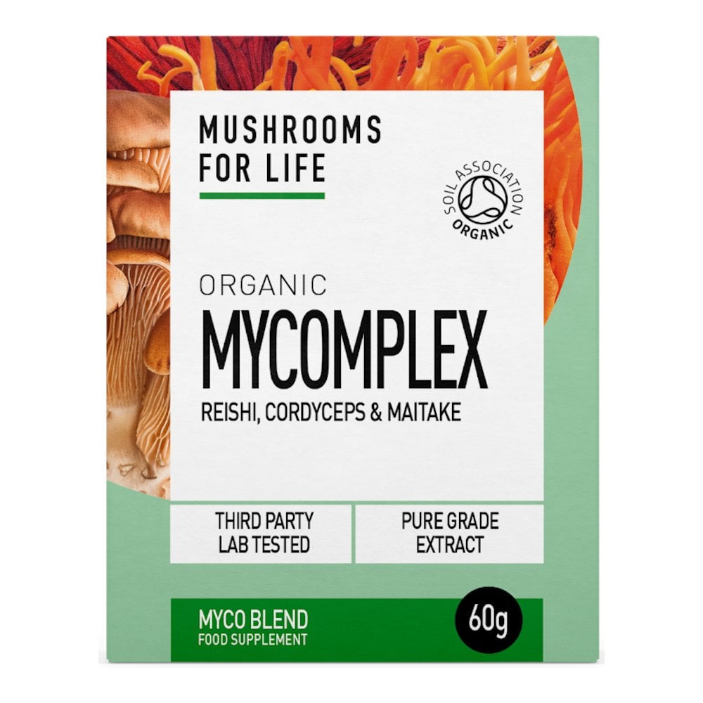 Mushrooms For Life Organic Mycomplex - 60g Powder