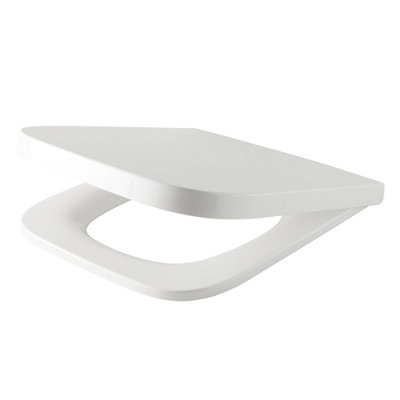 GoodHome Teesta White Soft Close Toilet Seat