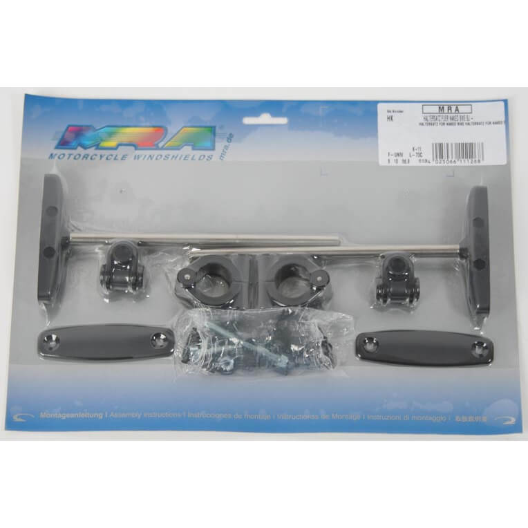  MrA Titolare set per biciclette nude, nero