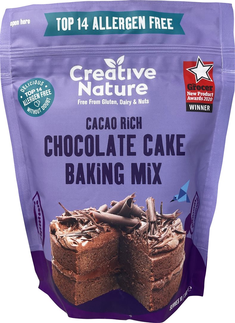 Creative Nature Cacao Rich Chocolate Cake Baking Mix 300g