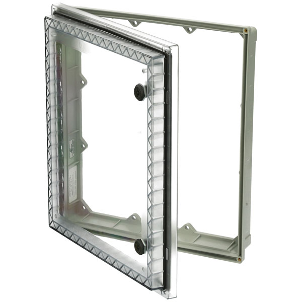 FIBOX 4901804 Inspection Window, 452Mm X 400Mm X 88Mm