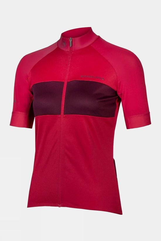 Endura FS260-Pro Women's Short Sleeve Cycling Jersey - Berry / Large
