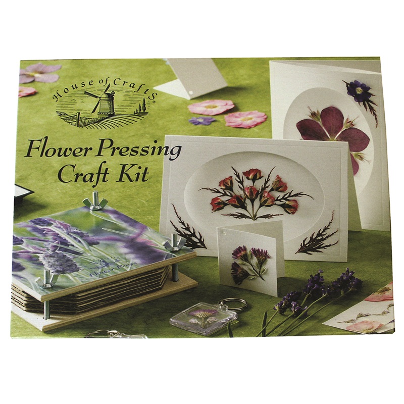 House Of Crafts - Flower Pressing Craft Kit
