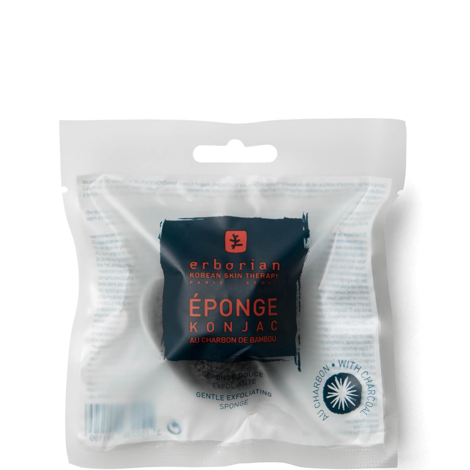 Erborian brand Charcoal Konjac Sponge