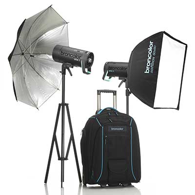 Broncolor Siros 800 L Outdoor Kit 2 WiFi / RFS 2 Flash Head Kit