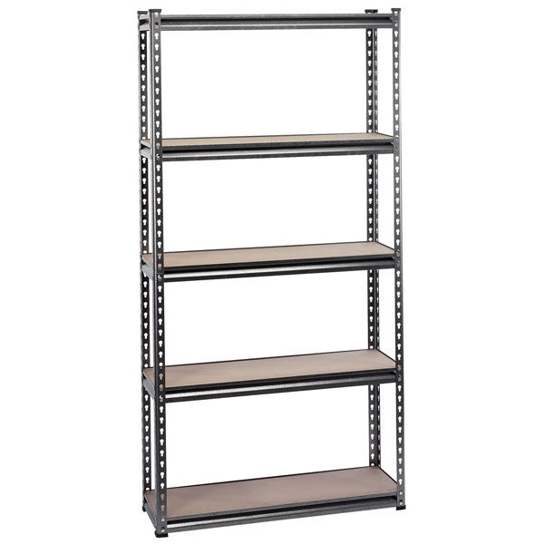 Draper Heavy Duty Steel Shelving Unit, 5 Shelves, L920 X W305 X H1830mm 21659