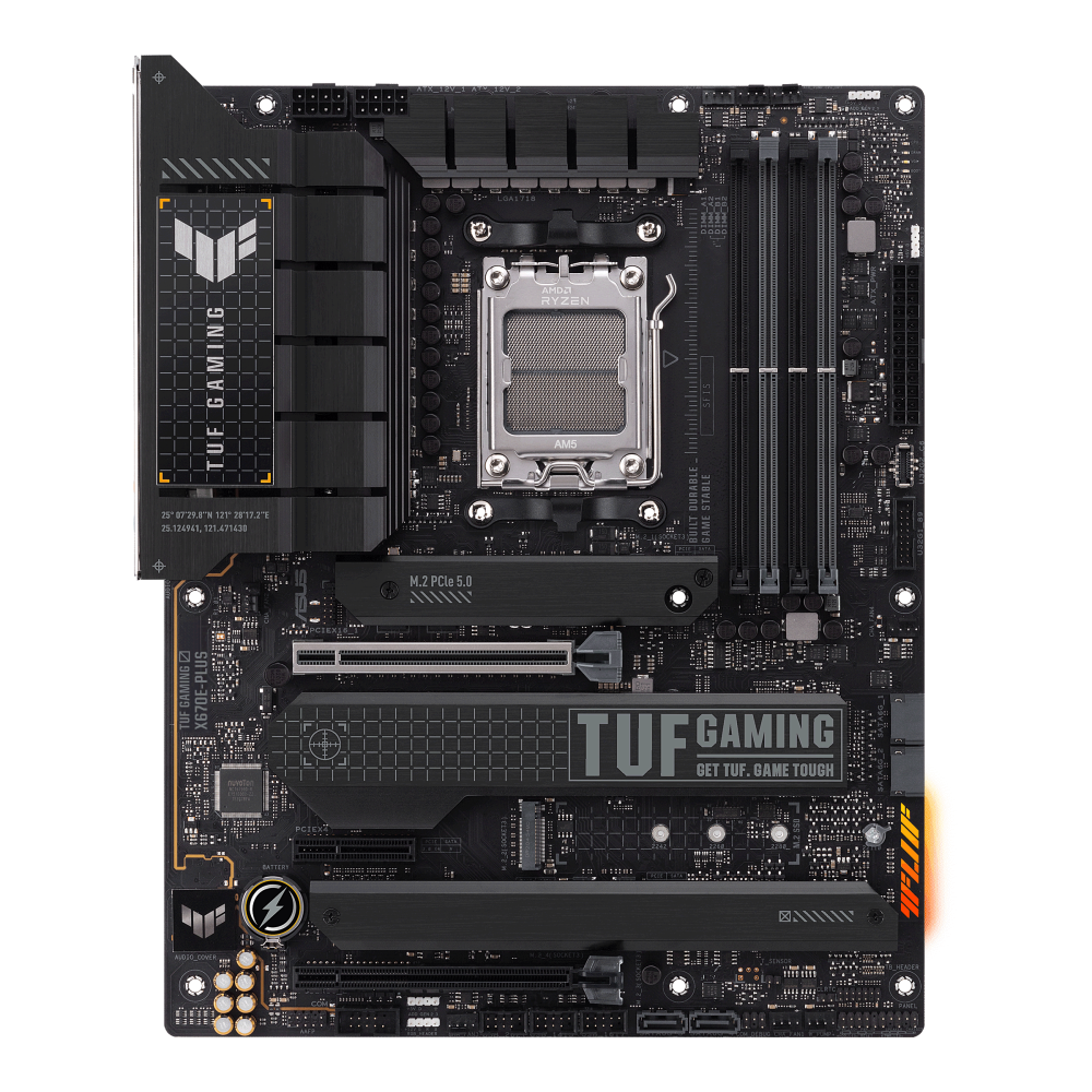 Asus TUF Gaming X670E-Plus ATX Motherboard for AMD AM5 CPUs
