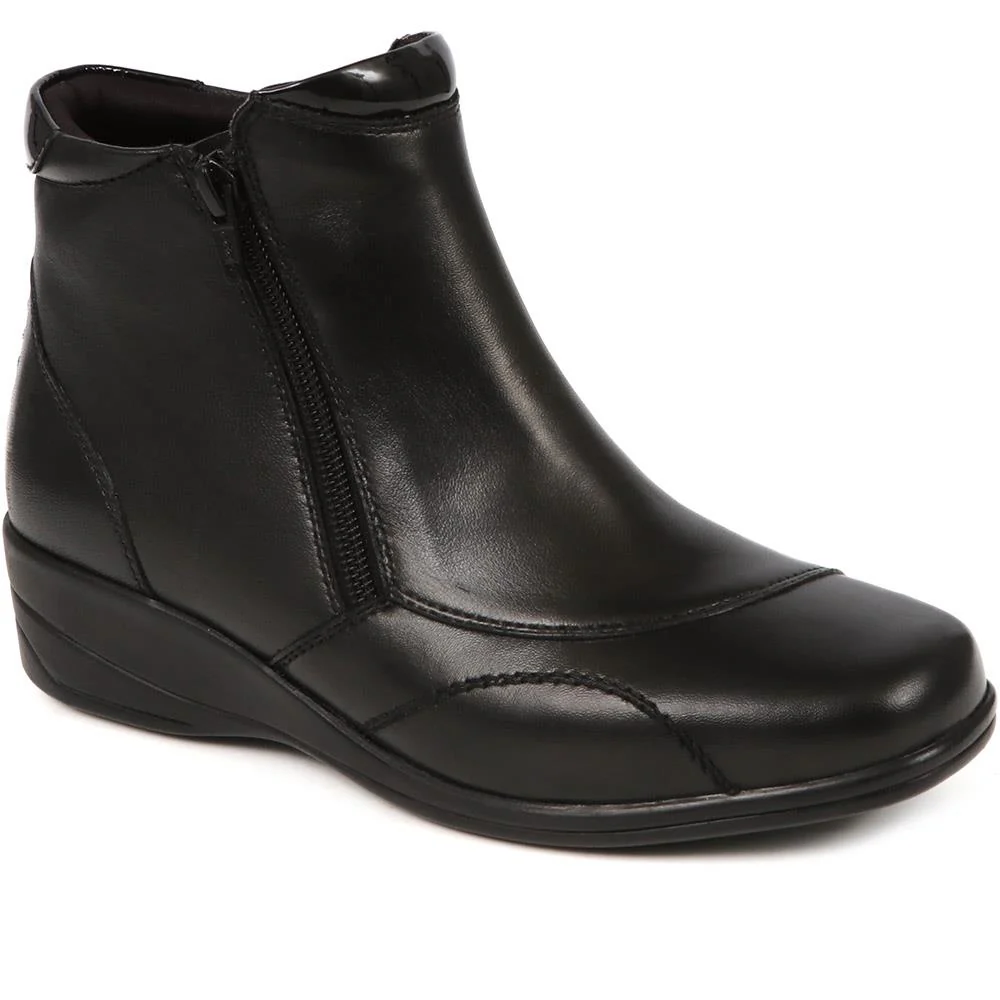Pavers Wide Fit Leather Boots - Kf38020 / 324 490