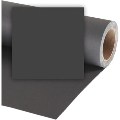 Colorama Paper Background 3.55 x 30m Black