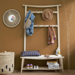 La Redoute Interieurs Kioto Solid Oak Hallway Storage Bench by La Redoute