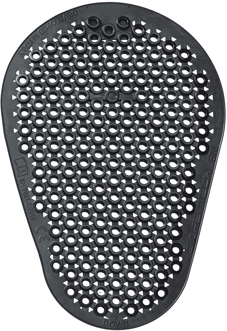4028 Held Safe Tech Man Knieprotektoren, schwarz, schwarz