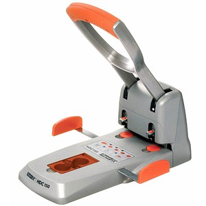 Rapid Supreme Metal Hole Punch 23000600 Silver, Orange