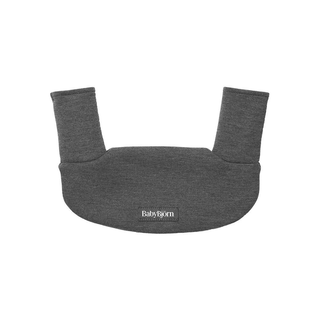 BabyBjörn Bib for Harmony Jersey - Dark Grey - Dark Grey / One Size