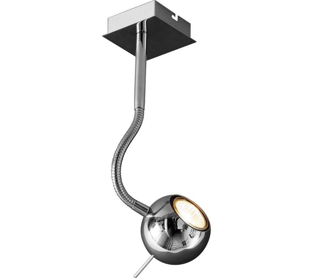 MAISON by Premier Sphere Ceiling Light Plate - Chrome
