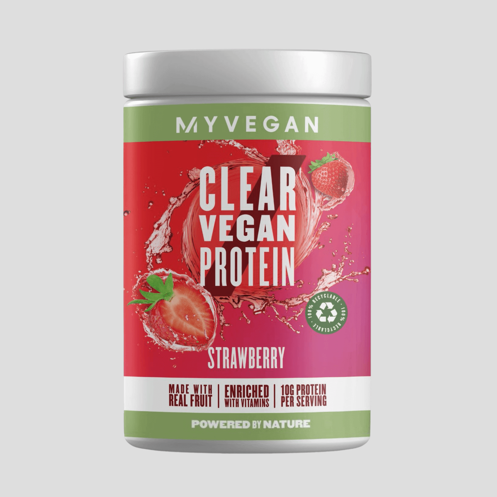 Myvegan Clear Vegan Protein - 40servings - Strawberry