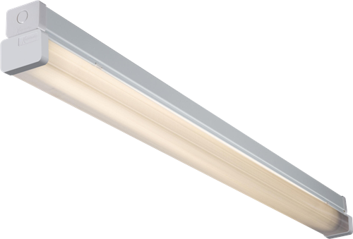 Knightsbridge 5FT Diffuser For T8 Fluorescent Batten - 1x58W 5ft T8 Batten